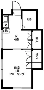 ドミール深沢【2階】の間取り