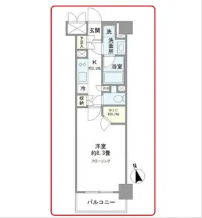 リエトコート向島【2階】の間取り