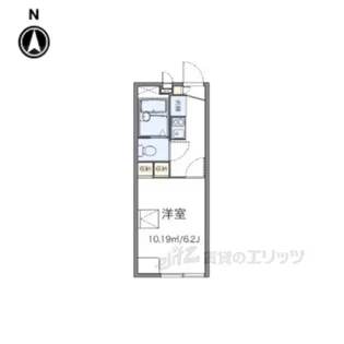 レオパレスpepino【1階】の間取り