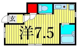 k-house北小岩【1階】の間取り