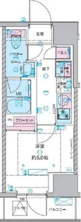 ジェノヴィア桜上水II【4階】の間取り
