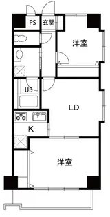 ヴァンベール川口【3階】の間取り