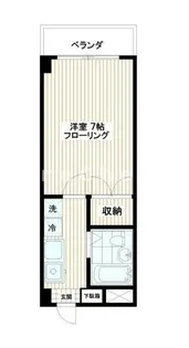 フォーレ蓮根【3階】の間取り