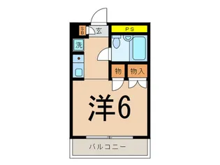 OOKAYAMA FLAT【2階】の間取り
