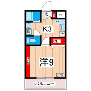 プルミエールA【1階】の間取り