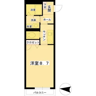 クォーレ【1階】の間取り