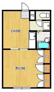 アビリオ【2階】の間取り