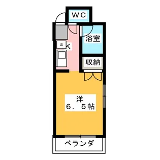 ノアール築地【2階】の間取り
