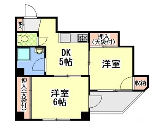 杉山ビル【4階】の間取り