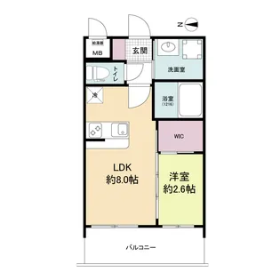 セレニテ新大阪ミラク壱番館【10階】の間取り