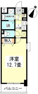 シャルマン溝の口【4階】の間取り