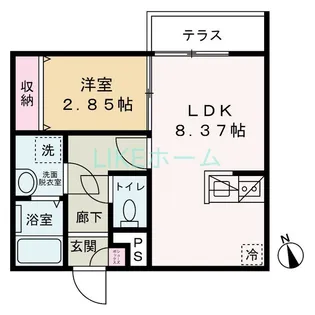 ザ・レジデンス北習志野【1階】の間取り