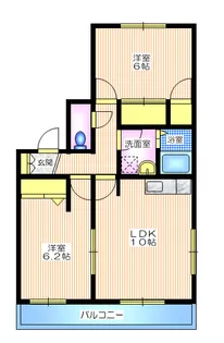 メゾンK【1階】の間取り
