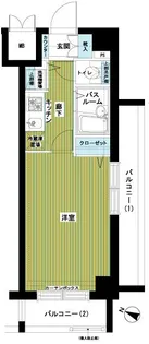 フェニックス上野毛【6階】の間取り
