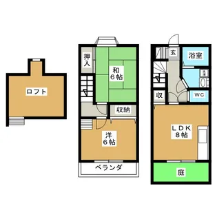 ウッドフィールドの間取り