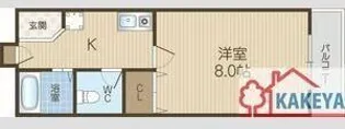 アネックスウエスト【3階】の間取り