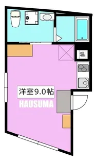 グラスプラス上中里【4階】の間取り
