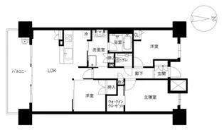 プレミスト金沢本町【4階】の間取り