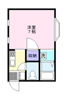 ハイツカメーリア【1階】の間取り