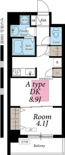 リブリ・MYT【5階】の間取り