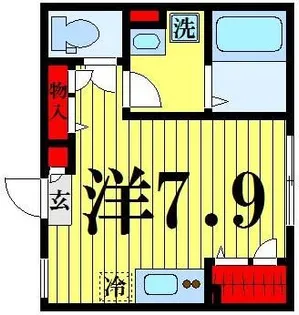 メゾン フォレスト【2階】の間取り