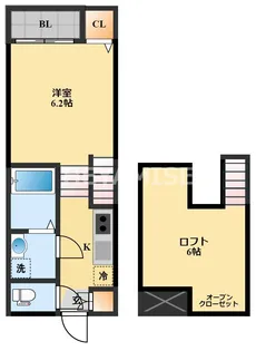 MODERN PALAZZO 西栄田SunnyHill【2階】の間取り