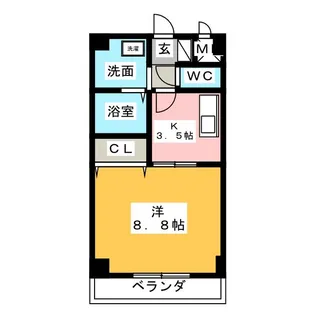 Marcher【1階】の間取り