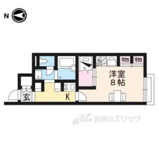 レオパレス城東【1階】の間取り