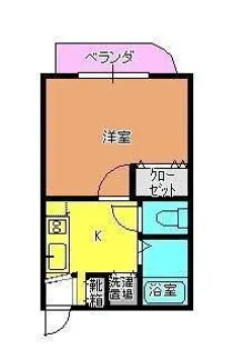 イミューブルカエデ【2階】の間取り