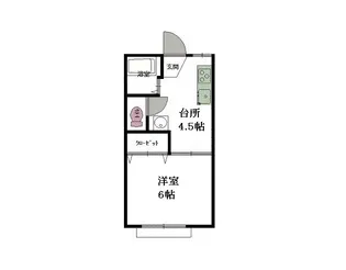 パオエイト【2階】の間取り