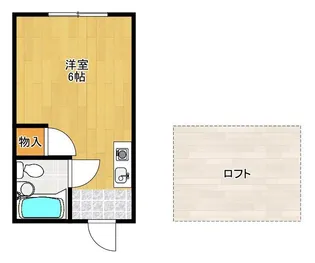 サンサーラ籠上【2階】の間取り