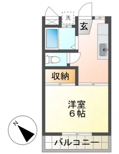 コリーナ グランデ【1階】の間取り