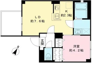PARKMAISON(IOT賃貸)【3階】の間取り