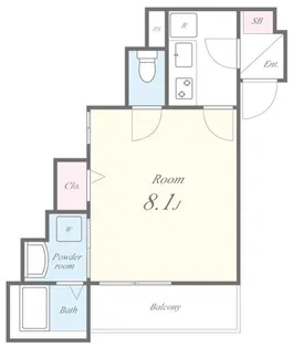 KUON KYOTO【3階】の間取り