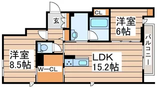FORENAなないろ【2階】の間取り