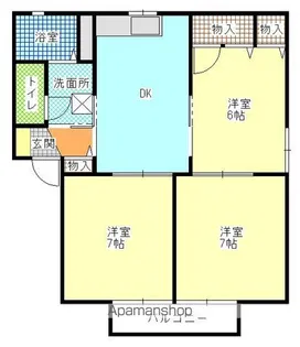 ラークA【1階】の間取り