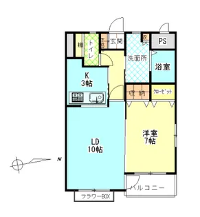 ハイクオリティVI【4階】の間取り