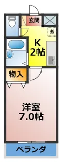 エクセル石浜【3階】の間取り