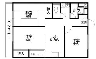 泉コーポ【1階】の間取り