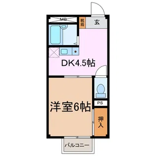 レストプレイス【1階】の間取り