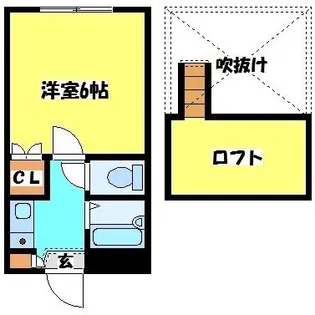 ジラソーレ【1階】の間取り