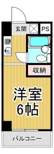 松崎マンション立花【7階】の間取り