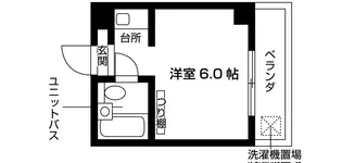シャトーメルヘン【6階】の間取り