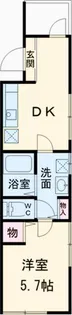 ポルト・ボヌール綾瀬【3階】の間取り