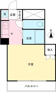 プレミール高幡【5階】の間取り