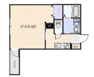 L.Girasole【3階】の間取り