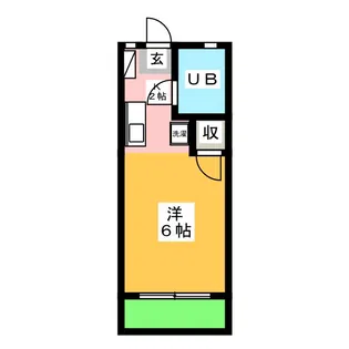 コスモハイム【1階】の間取り