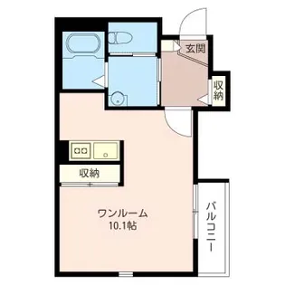 エストレージャ【1階】の間取り