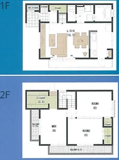 群馬県前橋市天川町【一戸建】の間取り