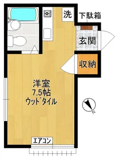 ヒルトップ西本【2階】の間取り